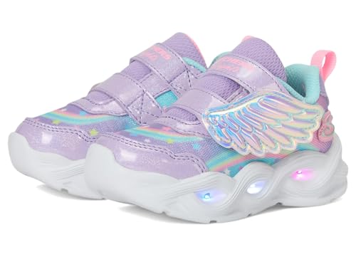 Skechers Girl's Twisty Glow-Wing Whisper 303718n (Toddler) Sneaker