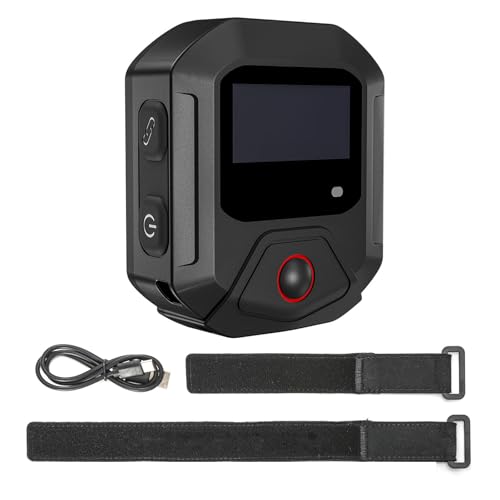 HUAYUWA Smart GPS Action Remote Compatible with Insta360 X4/X3/ONE X2/ACE PRO/ACE PRO 2/GO 3/GO 3S, 25M Range BLE5.0 Wireless Remote Control for Insta 360 Series Action Camera