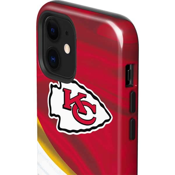Skinit Impact Phone Case Compatible with iPhone 12 - Officially Licensed NFL Kansas City Chiefs Design