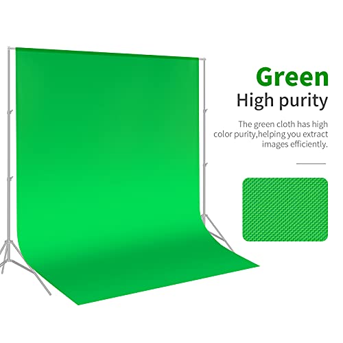 Neewer 6X9 Feet/1.8X2.8M Photo Studio 100% Pure Polyester Collapsible Backdrop Background For Photography, Video And Television (Backdrop Only) - Green #TOP6