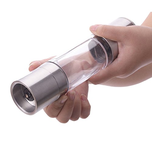 Moedor de sal duplo 2 em 1 da Homozy