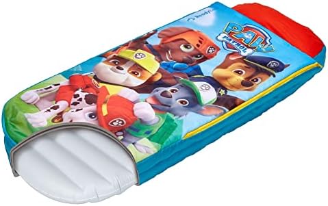 Paw Patrol Junior ReadyBed - Inflatable Kids Air Bed and Sleeping Bag in One, Blue