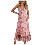 OCASIÓN: Este vestido midi holgado es perfecto para todas las estaciones, uso diario, fiesta, salidas nocturnas, playa, vacaciones, citas, viajes, escuela, compras, atuendo único.