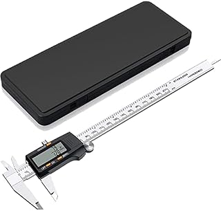 Digital Caliper,eSynic Digital Vernier Caliper 200mm/8Inch LCD Electronic Caliper and Precision Calipers with Fractions Inch Metric Conversion Caliper Measuring Tool for Designers Engineers etc