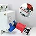 AACGIN 2 Kinds of 6Pack Pin Out Standard Circuit Breaker Lockout Device Industrial Grade Miniature Loto Device Breaker Switch Lock for Electrical Lockout, OSHA Compliant.