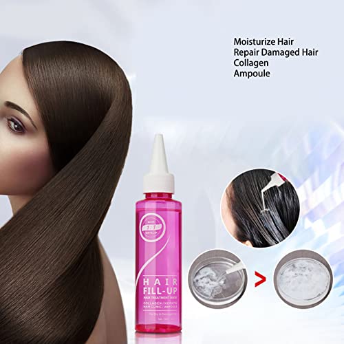 Repara o fluido do cabelo, manutenção dupla 3 segundos Enchimento do cabelo Repara o cabelo danifica