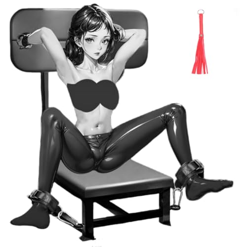 BDSM Chair Fetish Kits Bondage Furniture Multifunction Enhancer Chair Bathroom Bear Weight up to 300 pounds Sunglasses XH-31174