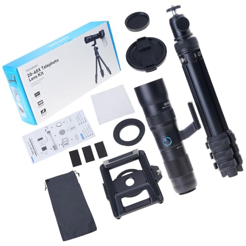 Objectif pour téléphone portable 60X idéal pour la photo de nature sauvage