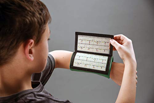 Image of Y23 - Football Wristbands - Wrist Coach - QB Wristband - Football Play Wristbands - Playbook Wristband