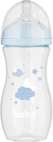 Buba, Mamadeira Easy Flow Nuvem Azul 330ml