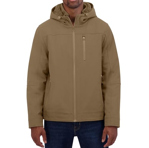 Amazon.com: Nautica Men's Sherpa Lined Softshell Jacket – Full Zip Amazon.com: Nautica Men's Sherpa Lined Softshell Jacket – Full Zip