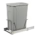 Knape & Vogt PSW10-1-35-R-P In-Cabinet Pull Out Trash Can, 18.80" by 9.3" by 20"