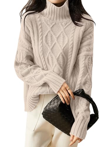 ANRABESS Sweaters for Women Oversized Long Sleeve...