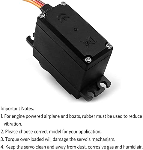 [2-Pack] Mg996R 55G Metal Gear Torque Digital Servo Motor For Futaba Jr Rc Helicopter Car Boat Robot #TOP4