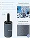 Pawfly Aquarium Air Stone 1 Inch, Fish Tank Air Stone Aerator Bubble Diffuser for Nano Air Pumps Small Buckets and Fish Tanks, 10 Pack