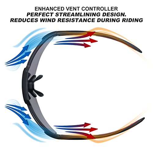 Exp Vision Polarized Cycling Glasses, Uv 400 Sports Sunglasses Biking Goggles Running Hiking Golf Fishing Driving #TOP2