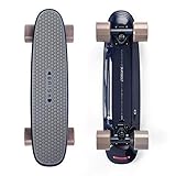 SKATEBOLT Brisk 24Inch Electric Skateboard for Kids and Teens, Top Speed 11 MPH, Max Range 7 Miles, A.I Gravity Sensor Control, Self Balancing Mini Electric Cruiser Skateboard(Dark Blue)