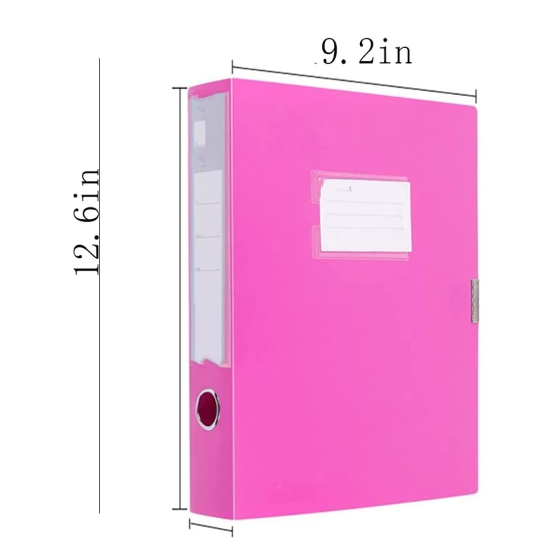 Aktenordner 5 Bunte Aktenhalter Dokumentenboxen Faltakten-Aufbewahrungskoffer Organizer Für Schulbüro Mappe Organizer