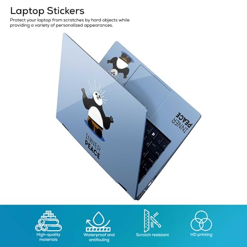 Image of DSGN 89 Full Body Laptop Skin Bubble-Free| Laminated| Removable| HD Quality Sticker for Laptops Upto 15.6 Inches Compatible with Hp /Dell /Acer /Lenovo /Asus etc.