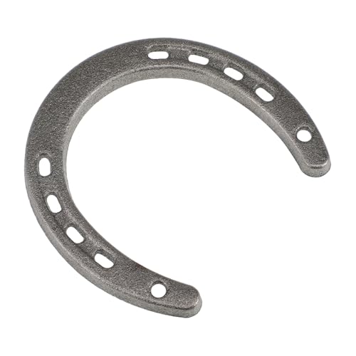 Garneck Horseshoe Colgante de Hierro Decoración de Pared para Hogar Amuleto Caballo Navidad Adorno Colgante Diseño Exquisito para Regalo y Fotografía