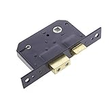 Teclas de acero Sterling MLS530 - Cerradura de 3 Puntos (3 Pulgadas, 76 mm), Bronce