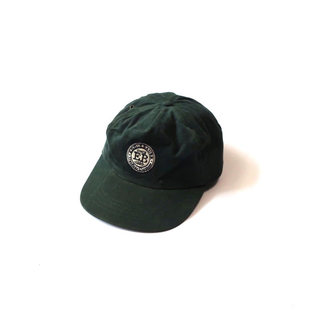 帽子 90s Eddie Bauer cap VINTAGE Eddie Bauer Hat Cap Men Red Snap Back Terry-Lined