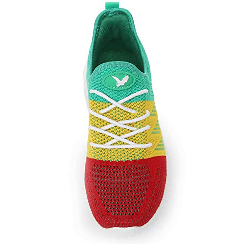 Womens Memory Foam Walking Shoes Lightweight Fashion Sports Gym Jogging Slip on Tennis Running Sneakers Multicolor 7.5 B(M) US