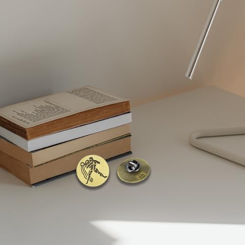 12pcs Astrological Sign Pins Star Sign Enamel Pins Set Vintage Constellations Brooch Zodiac Sign Lapel Pins for Backpacks Jackets Hat Jewelry2