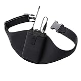 IRASPIN Mic Belt - Microphone Belt with Innovative Rubber Band Lock - Improved Adjustability...