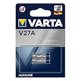 alkaline battery 27a 12v price Varta V 27A - 8,0 mm Durchmesser x 28,2 mm Höhe, 12,0 V und Alkaline Technologie für die gute Energie Leistung