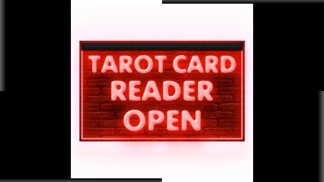 180087 Tarot Card Reader Psychic Open Shop Window Decor Display