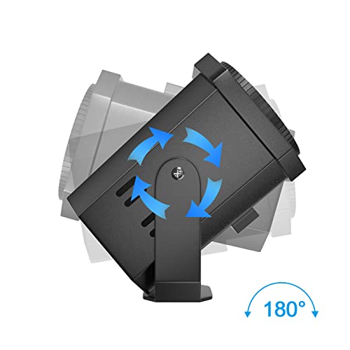 Fog Machine, Hakuta Led Projector Light Smoke Machine With Timer Of 5/15/30Min Continuous Spray, 13 Colorful Led Light Effects, 500W 2300Cfm With 300Ml Fog Liquid Tank For Halloween, Dj, Party, Stage #TOP7