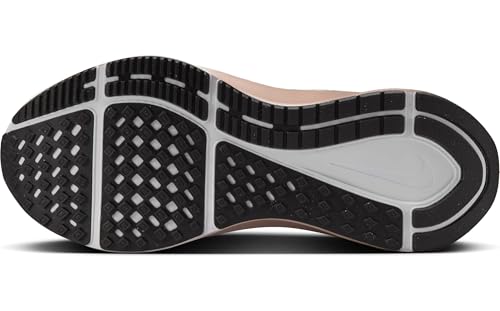 Nike Structure 25 Women's Road Running Shoes (DJ7884-110, Summit White/Mink Brown/Varsity Maize/Black)4