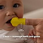 Frida Baby Grooming Kit | Baby Essentials Gift Set Includes Finger Brush with Storage Stand, Hair Brush with Case, Styling Hair Comb, Easy Grip Nail Scissors with Nail File and Case - Image 3