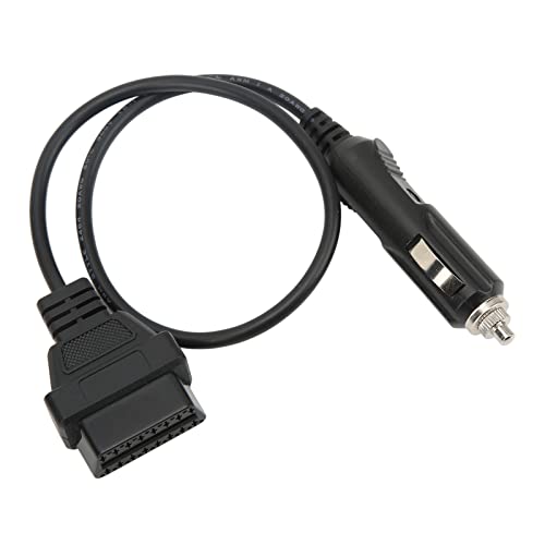 OBD2 Männlicher Zigaretten -Leichterkabel, Professionelle Herstellung, Kompatibel mit OBD II -Speicherschutz, Verbesserung der Zeiteffizienz, OBDII -Notstromversorgungskabel,