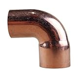  IBP Bänninger - Raccord Cuivre à souder - Coude Cuivre à souder MF 90° - Ø40