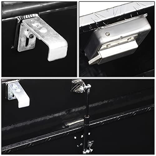 image for Auto Dynasty 63 Inch Truck Tool Box, Heavy Duty Aluminum Truck Bed Sto