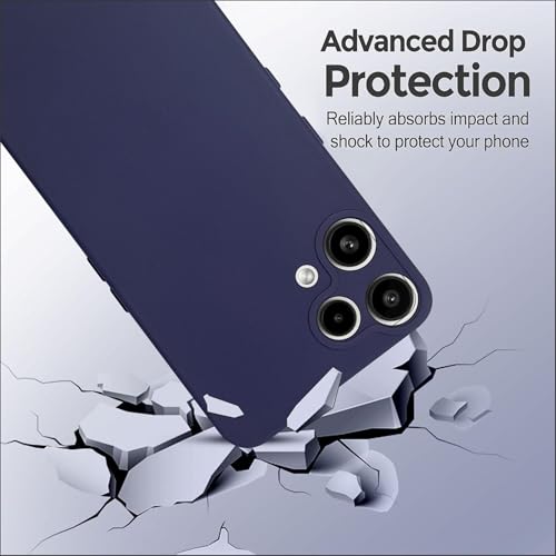 Image of SBMS Silicone Back Cover Case for Nothing Phone 3A Lite | Soft Micro-Fibre Lining Inside | Camera Protection Bump | Shockproof Back Cover Case for Nothing Phone 3A Lite (Candy Cloth Blue)