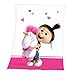 Produktbild Herding Minions Fleece-Decke, Polyester, rosa/weiß, 130 x 160cm