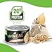 unMEAT Plant Based Meat | Easy to Prepare Plant Based Protein | Vegan Meat with Less Calories, Chicken in Alfredo Sauce, 12 pack