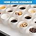 RACETOP 8 oz 500 Pack Disposable Paper Coffee Cups, Disposable Paper Cups, Hot Coffee Cups for Office, Party, Home
