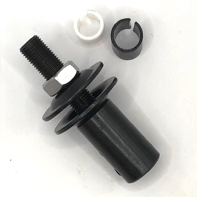 Jestco 3-1/2” Short Shaft Arbor Extension fits 1/2" right side shaft Motor Arbor Threaded Shaft Adapter for Buffing Grinding Wheels/For Bench Grinder