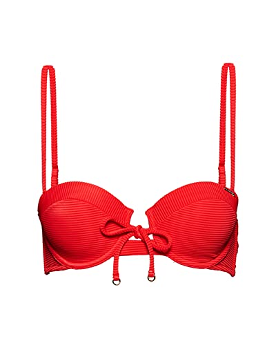 Superdry Alice Maillot de bain haut en tissu rouge ensemble 2 pièces confortable