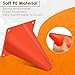 Xvvirnt 7 inch Plastic Traffic Cones, 24 Pcs Plastic Training Cones, Orange Soccer Cone for Training, Agility Field Marker Cone for Soccer, Basketball, Football, Skating, Indoor Outdoor Games