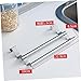 Veemoon Stainless Steel Over The Door Towel Bar Durable Bathroom Towel Hanger for Kitchen and Bathroom Space-Saving Design Easy Installation Without Tools Brushed Finish