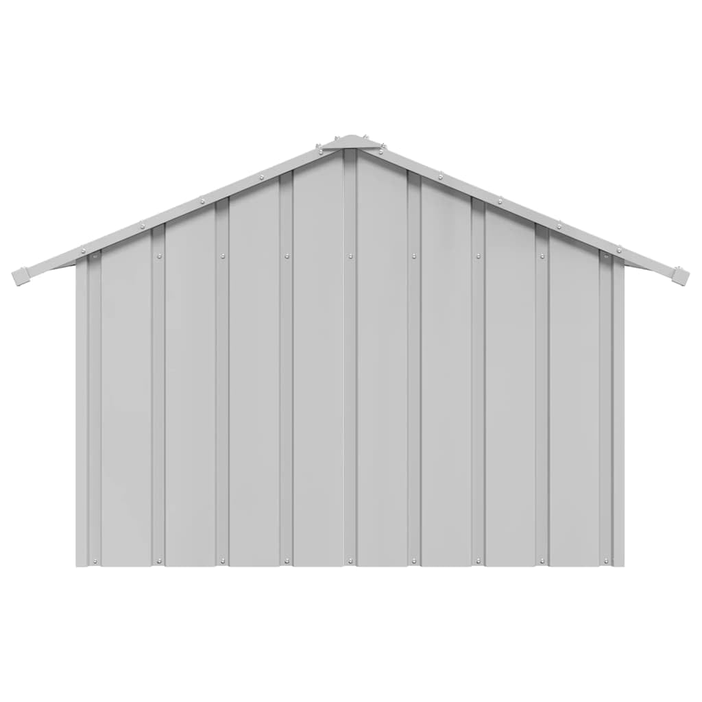 Brokky 4100916 Casetta per Cani con Tetto 83x130x85 cm Acciaio Zincato Recinto per Cani da Giardino,Gabbia per Conigli,Recinto per Animali Domestici,Gatti,Cuccioli,in Fili Metallici