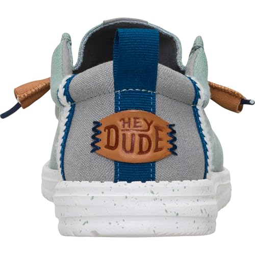 Image of HEYDUDE Men's Wally Craft Linen Slip-On Loafers | Lightweight Comfortable Shoes | Travel Ready Casual Walking Sneakers