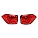 Dreamseek LED Tail Light Assembly for Ford EcoSport 2013-2022 Rear Brake Lamp Taillights with Dynamic Sequential Turn Signal (Red Lens)