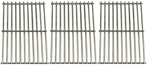 Direct Store Parts DS103 Solid Stainless Steel Cooking grids Replacement for Uniflame GBC1030W, GBC1030WRS, GBC1030WRS-C, GBC1134W, GBC1134WRS; Replacement for Backyard Gas Grills