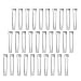 Eowpower 30 Pieces 10 ml Lab Plastic Graduated Sample Vial Storage Bottles Bottle Tubes with Seal Cap Container